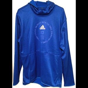 Adidas Team Issue Badge of Sport Hoodie Men's Size Large MTI BOS EI8383 NWT